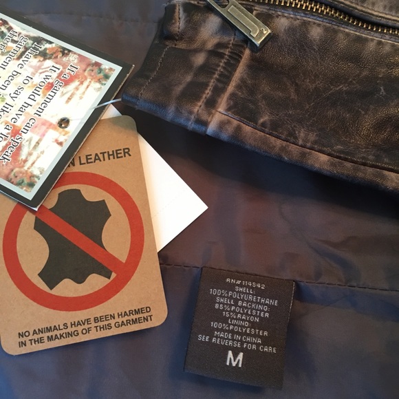 J2 Vegan Leather Jacket - Picture 7 of 8